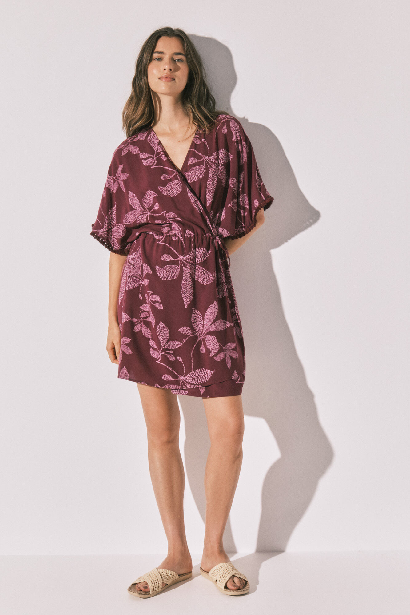Women'secret Playera de dormir corta estampado de flores