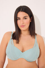 Womensecret BEAUTIFUL brasier clásica con relleno en color azul claro azul