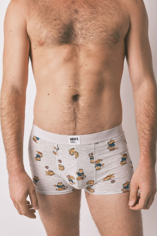 Women'secret Pack de 2 boxer de algodón Garfield kaki