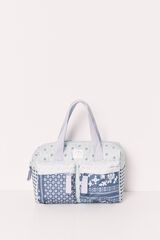 Women'secret Neceser patchwork con bolsillos estampado