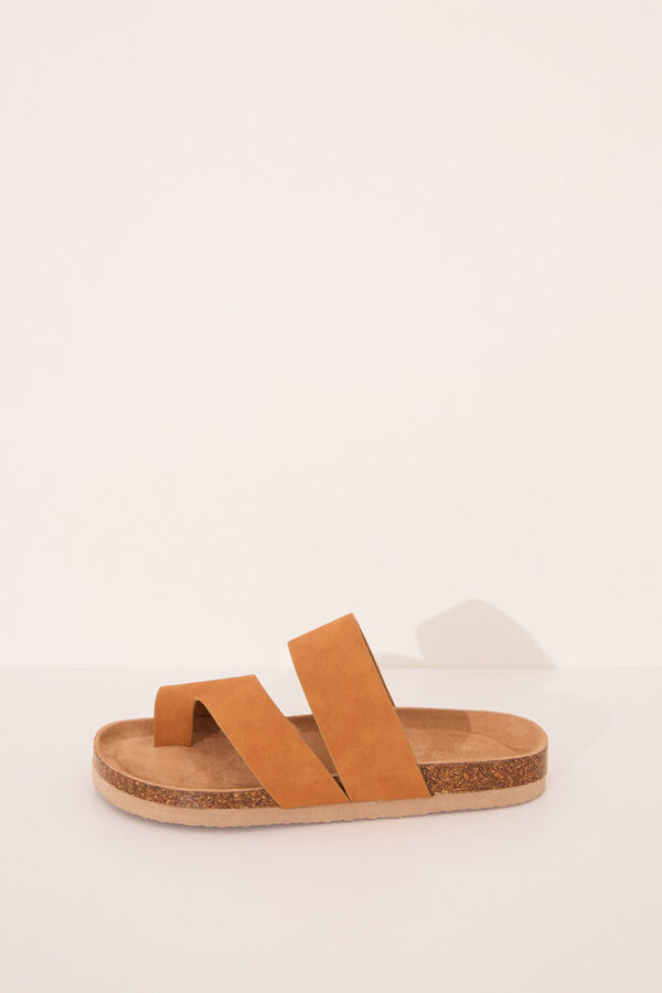 Womensecret Chanclas bio beige café