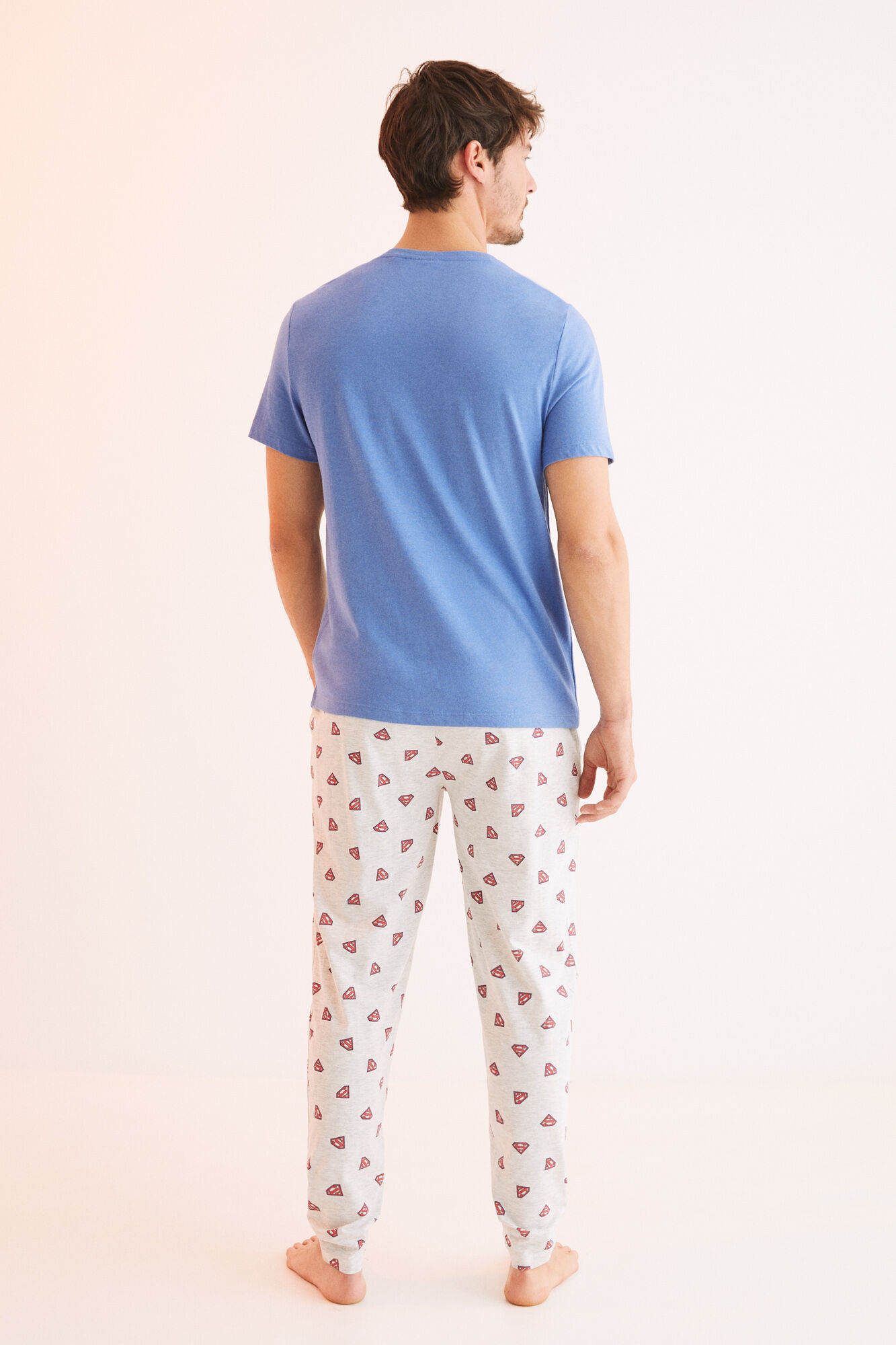 Pijama larga hombre algodon Superman Ropa de dormir de hombre WomenSecret MX