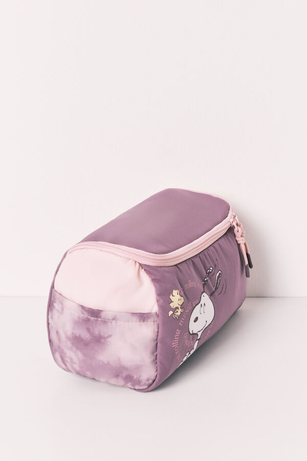 Women'secret Neceser grande morado Snoopy morado/lila
