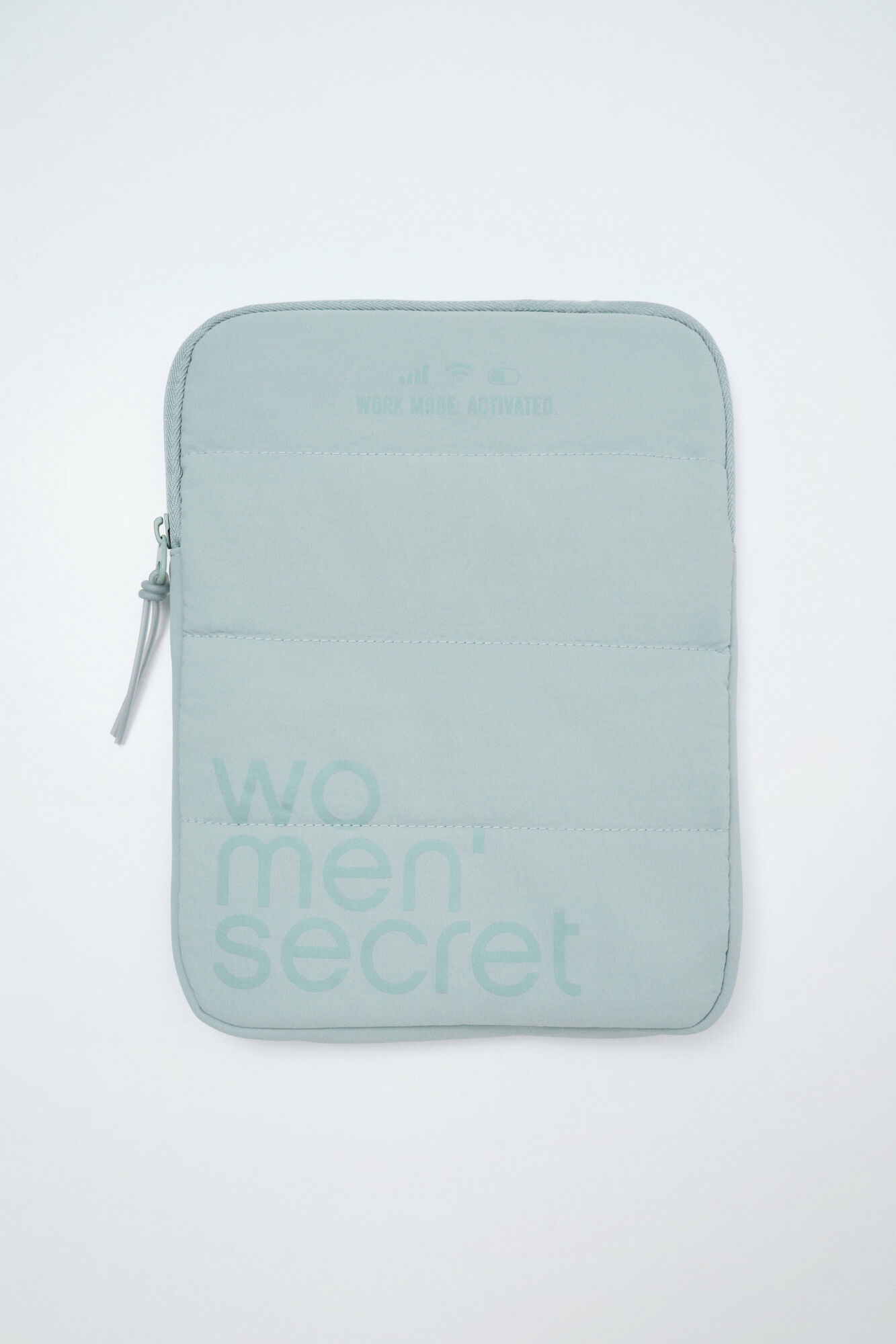 Women'secret Funda para tablet acolchada verde