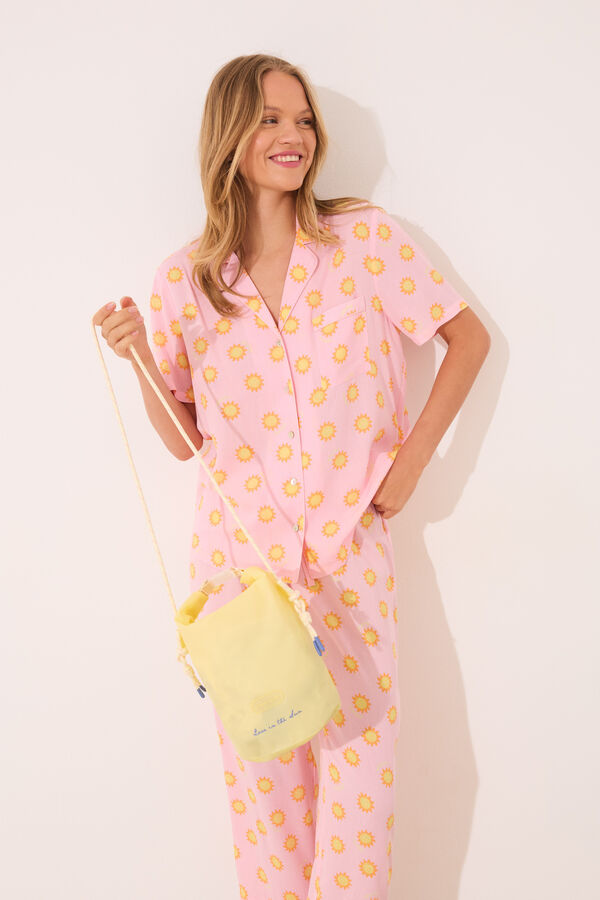 Womensecret Neceser grande tipo bolsa resistente al agua estampado