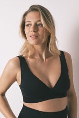 Women'secret Brasier maternity halter cruzado negro FANTASTIC negro