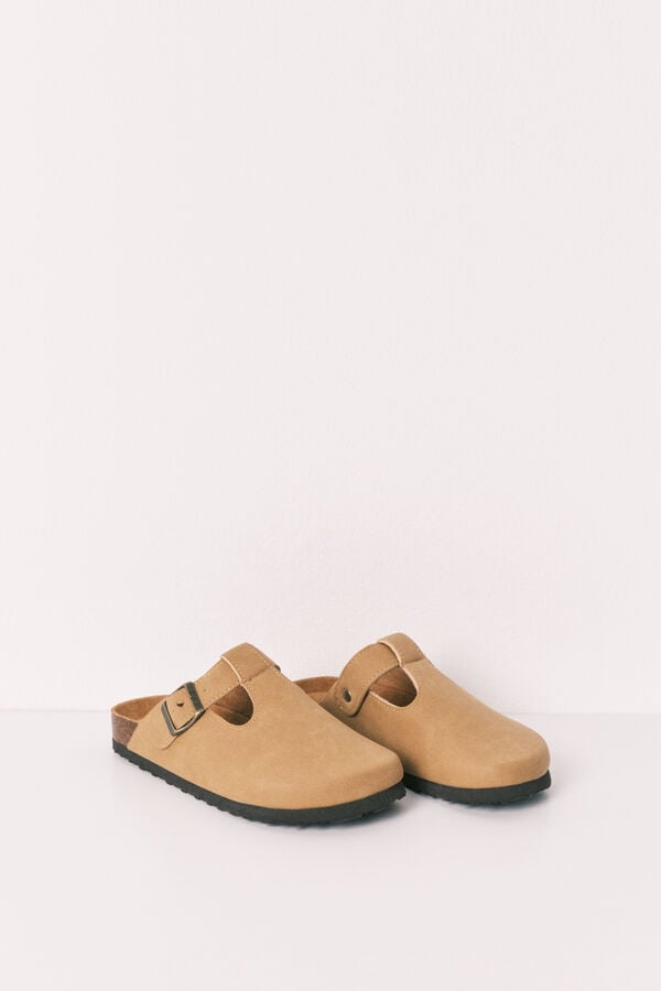 Women'secret Zapatillas BIO cerradas beige nude