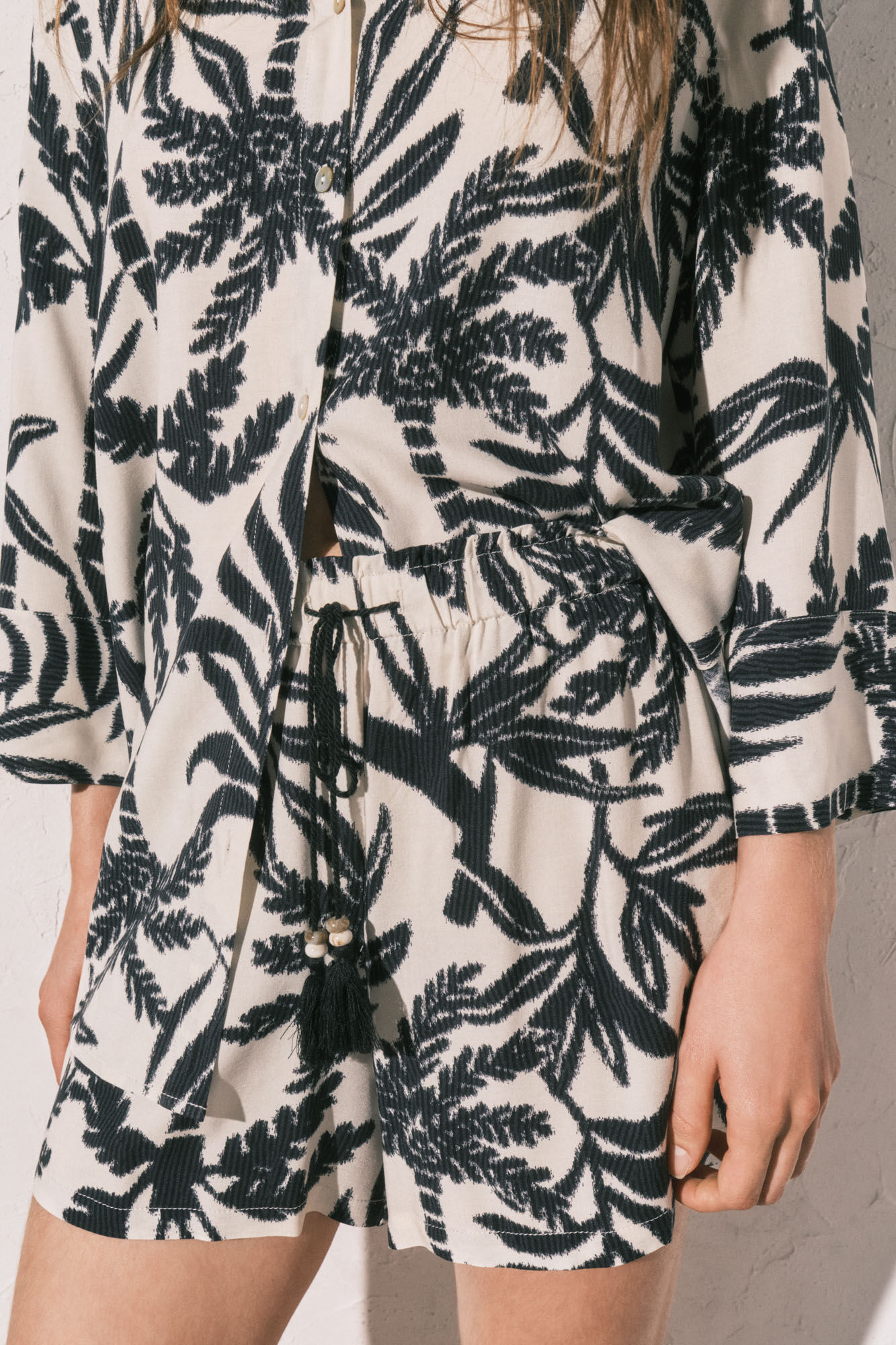 Women'secret Conjunto de camisa y short estampado