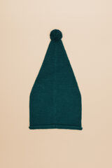 Womensecret Gorro con pompón verde