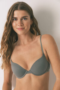 Women'secret GORGEOUS brasier push-up de algodón color caqui