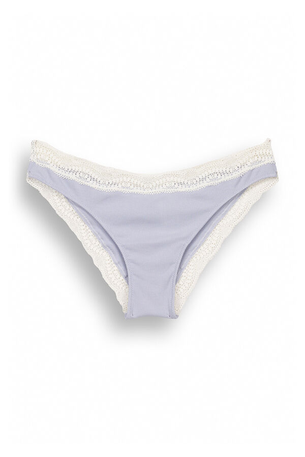 Womensecret Panty algodón azul  azul