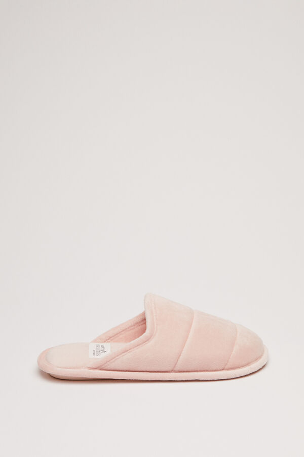 Womensecret Zapatillas casa acolchadas rosa rosa