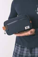 Women'secret Neceser de nailon azul mediano azul