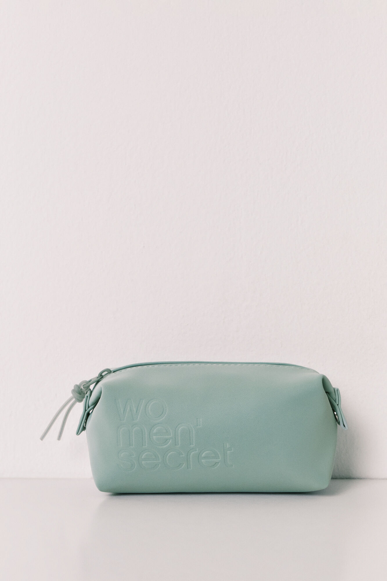 Women'secret Neceser peque&ntilde;o con cierre verde
