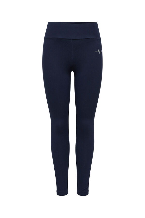 Only Play Legging tiro alto azul