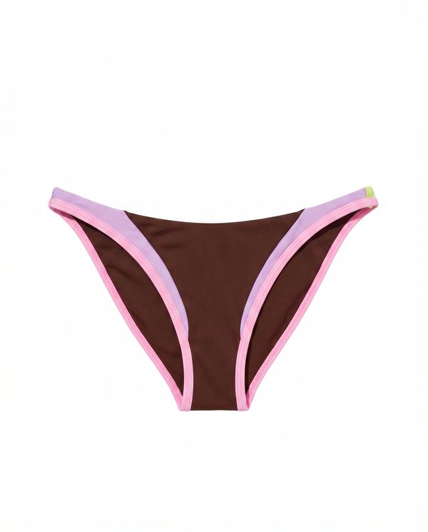 HI&BYE Panty de bikini brasile&ntilde;o marr&oacute;n caf&eacute;