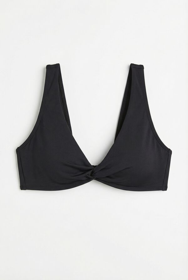 Women'secret Top bikini halter de capacidad negro negro
