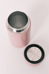 Women'secret Botella con logo de metal rosa rosa