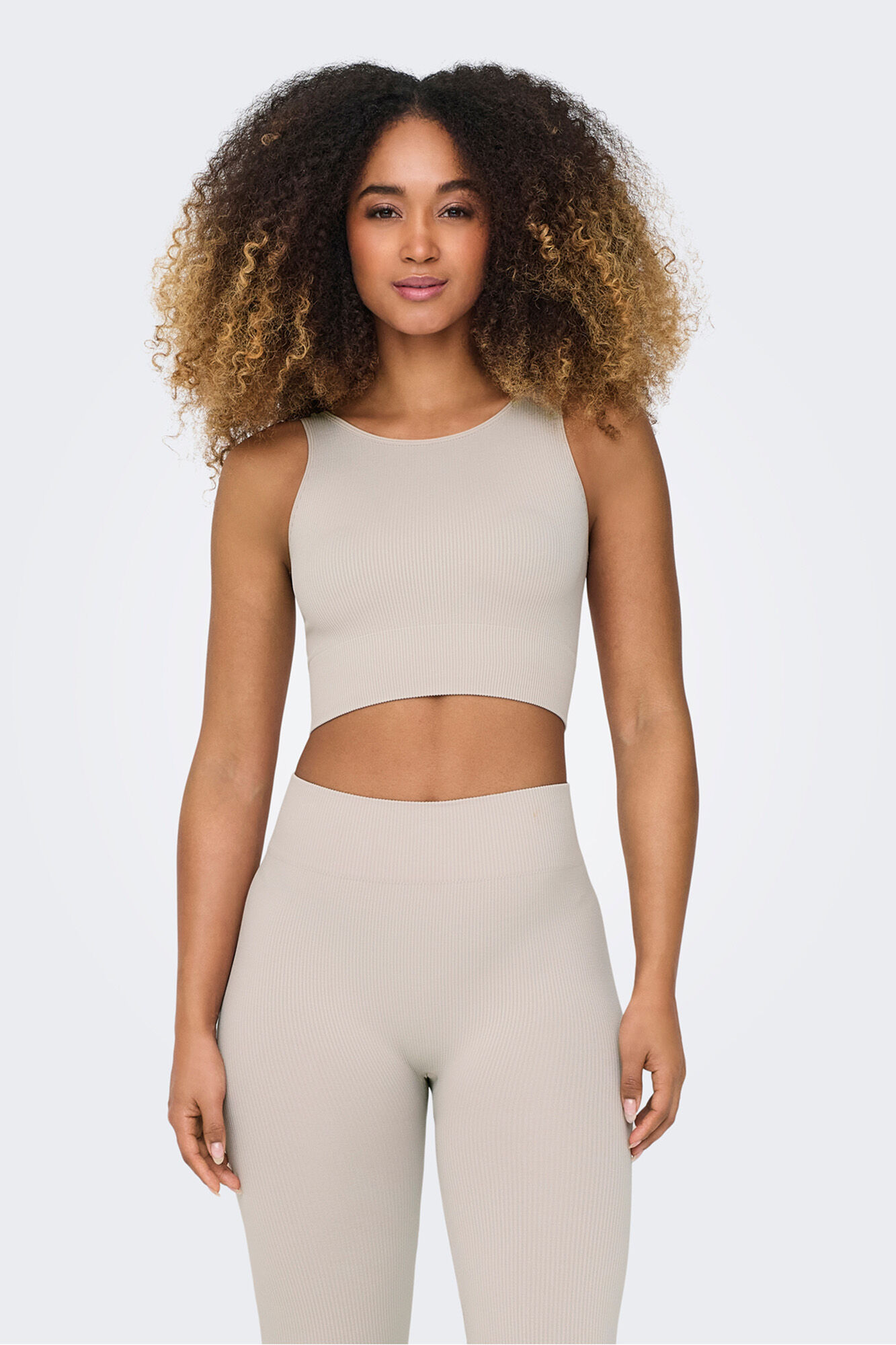 Only Play Brasier deportivo sin costuras con tirantes.