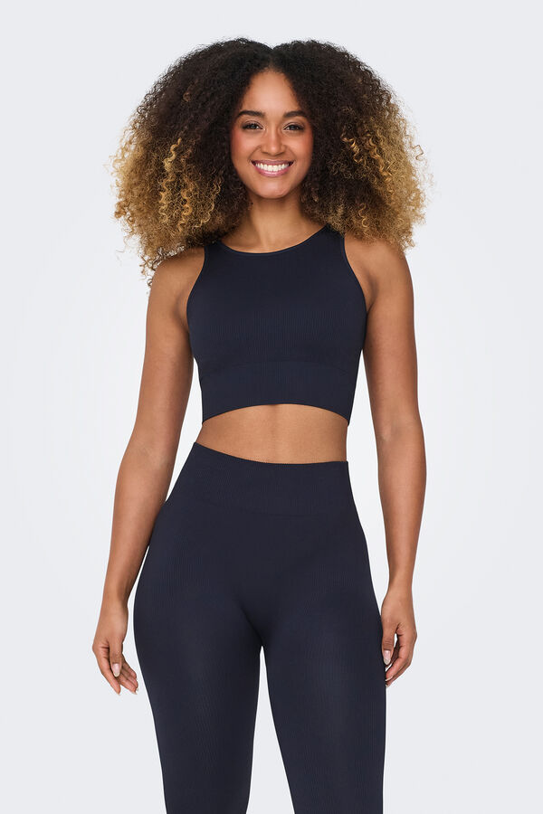 Only Play Sujetador deportivo Seamless azul