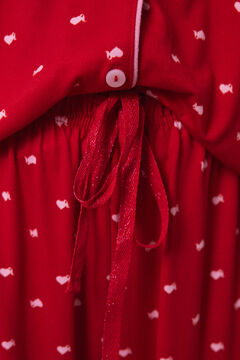 Womensecret Pijama camisero La Vecina Rubia rojo