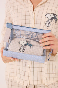 Womensecret Pack de 3 neceseres de Snoopy estampado