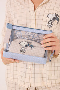Womensecret Pack de 3 neceseres de Snoopy estampado