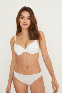 Womensecret BEAUTIFUL Sujetador relleno microfibra blanco blanco