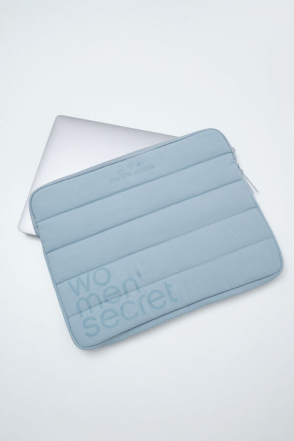Women'secret Funda port&aacute;til acolchada azul azul