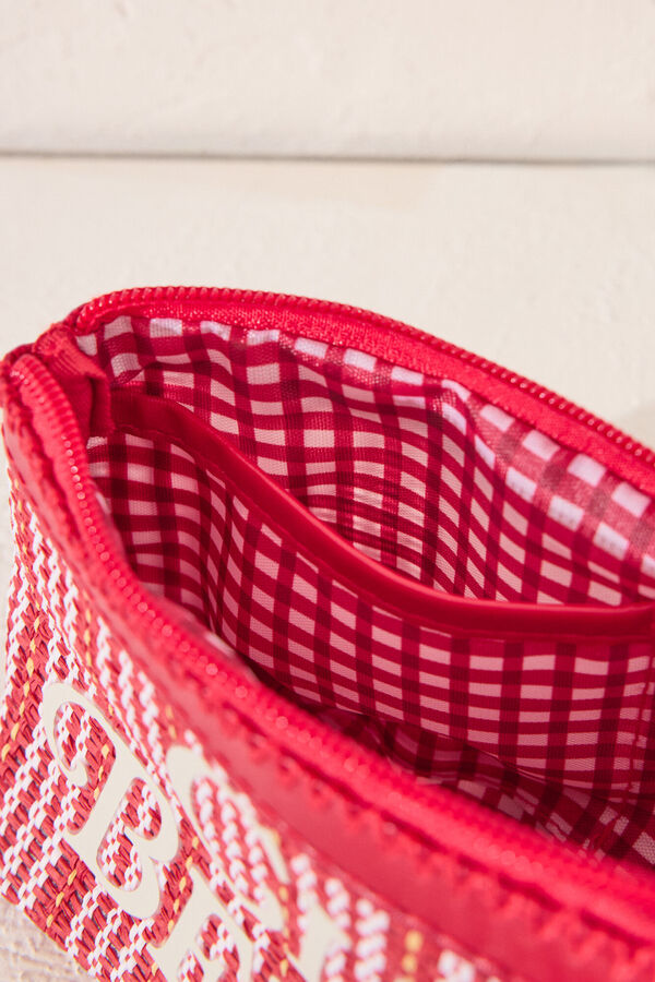 Womensecret Pequeño neceser de Snoopy rojo