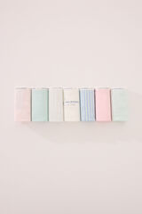 Womensecret Pack de 7 tangas de algodón estampados variados estampado