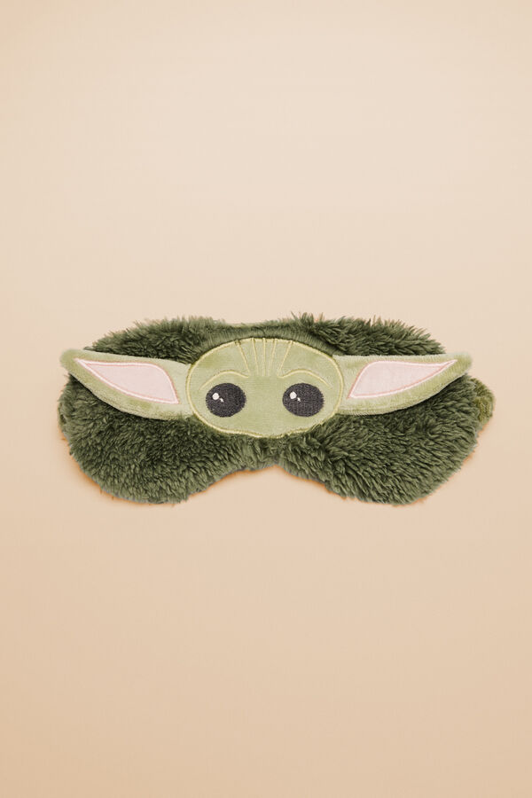 Womensecret Antifaz dormir Grogu Star Wars kaki