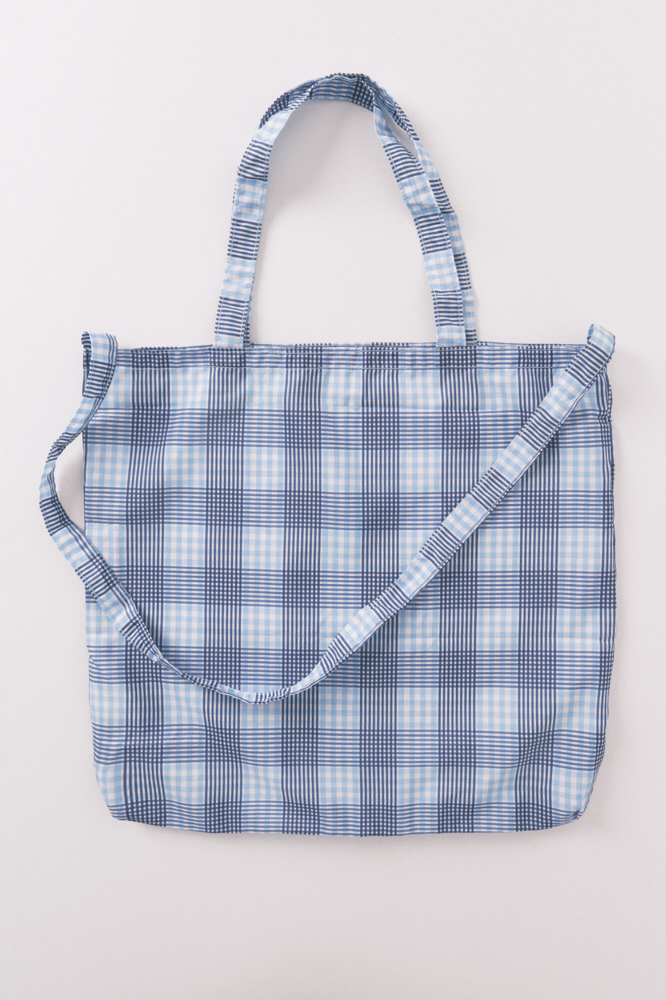 Women'secret Llavero-bolsa plegable cuadros azul Mr.Men