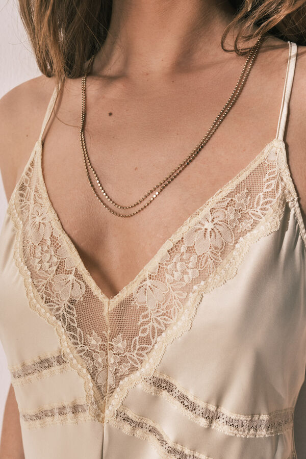 Women'secret Body sat&eacute;n amarillo amarillo