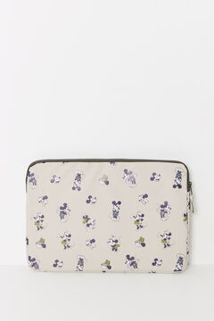 Womensecret Funda para portátil de Mickey Mouse marfil