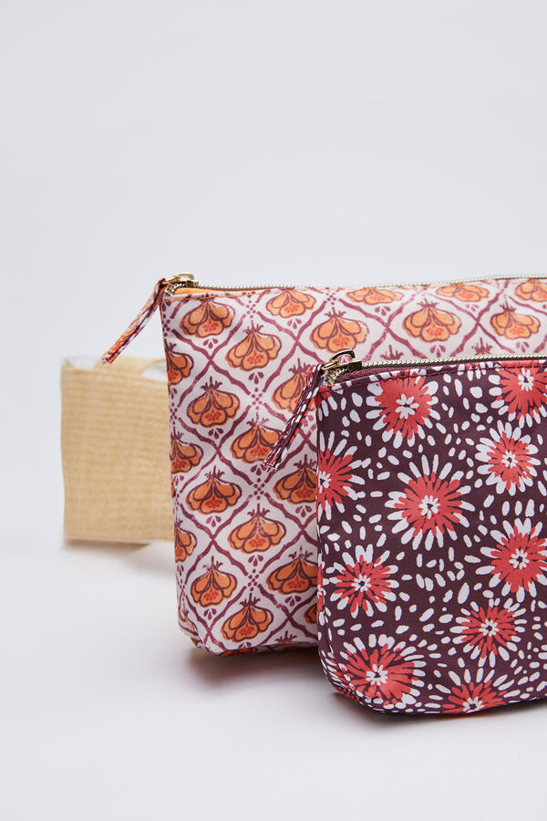 Womensecret Pack 3 cosmetiqueras estampadas estampado
