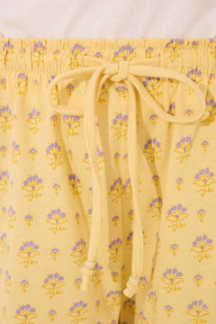 Womensecret Pijama corta 100% algodón con estampado "Holly Hobbie" marfil