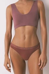Women'secret Pack de 7 panties clásica de algodón con estampado blanco blanco