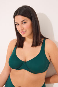 Womensecret Brasier clásica PRETTY microfibra azul azul