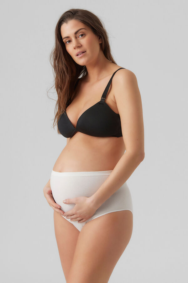 Mamalicious Panties premam&aacute; de algod&oacute;n org&aacute;nico negro