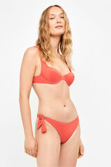 Gisela Panty bikini brasile&ntilde;a ajustable rojo