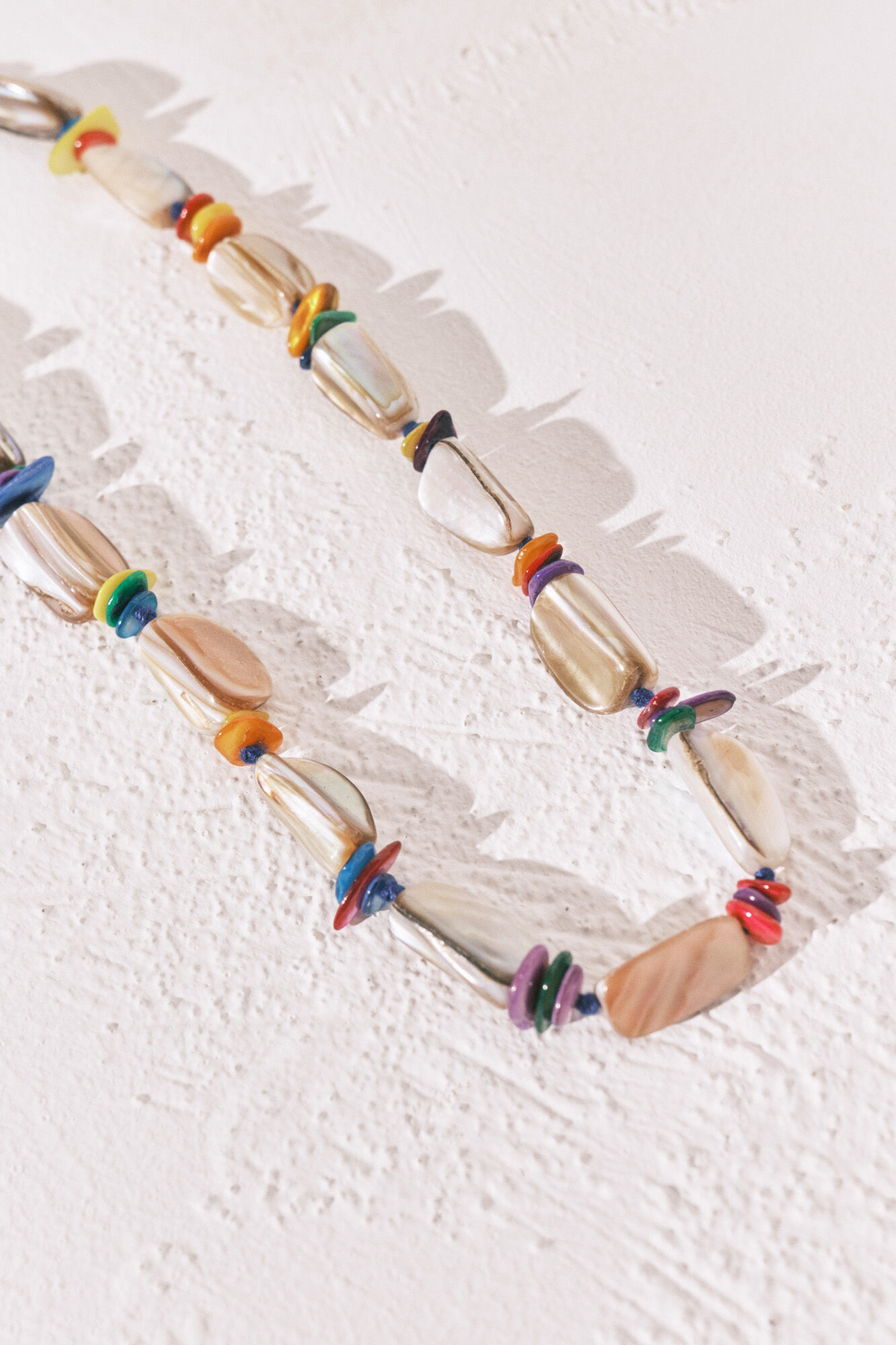 Women'secret Collar de cuerda con perlas