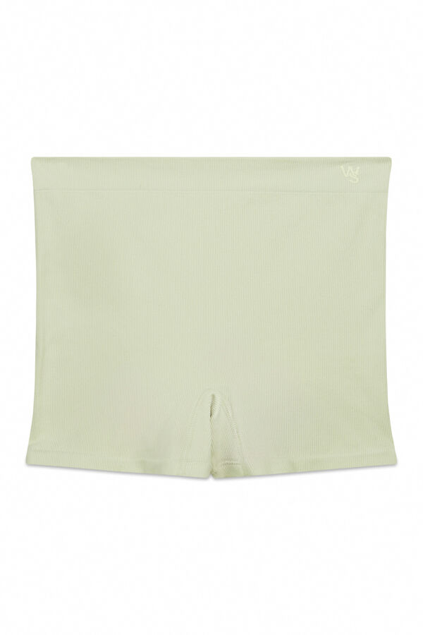 Women'secret Boxer sin costuras verde verde