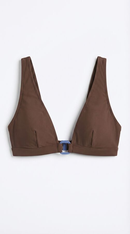 Women'secret Top bikini halter caf&eacute; caf&eacute;