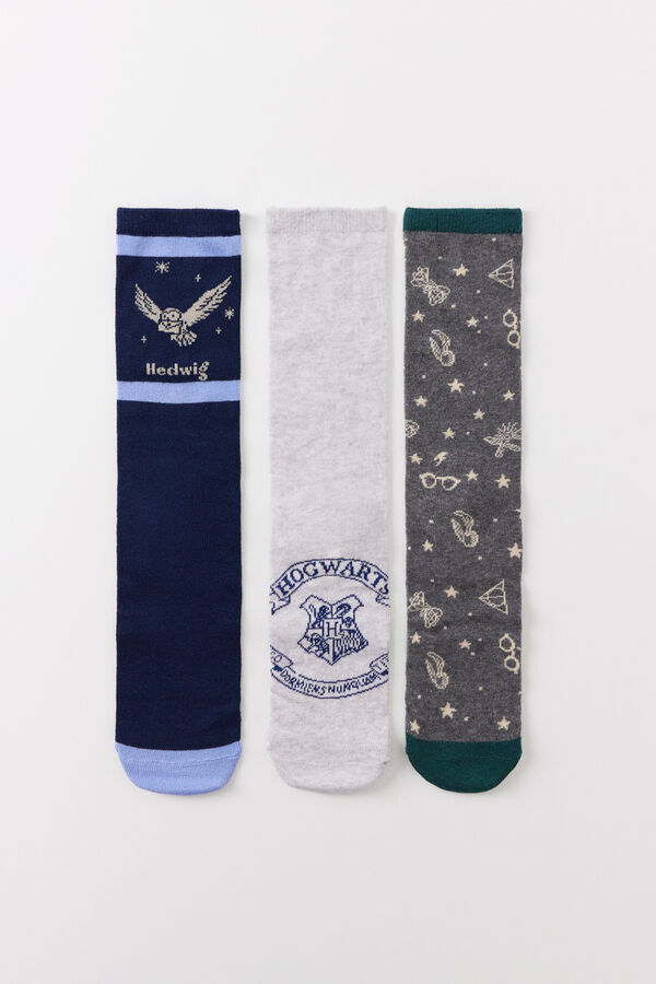 Womensecret Pack 6 calcetines altos Harry Potter estampado