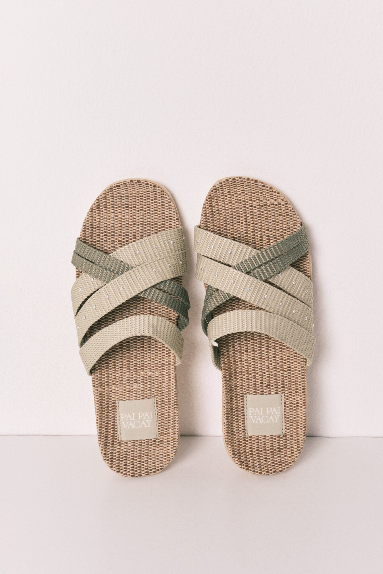 Women'secret Sandalias de tiras verde