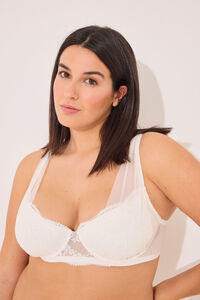 Womensecret Brasier clásico BEAUTIFUL encaje blanco marfil