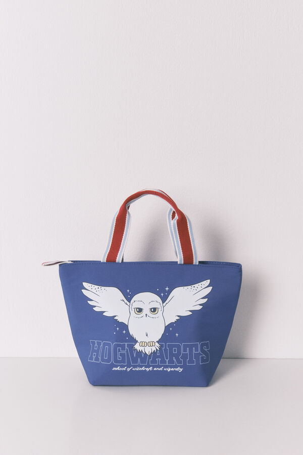 Womensecret Bolsa de almuerzo azul marino de Harry Potter azul
