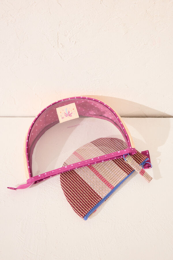 Womensecret Pack de neceseres con estampado multicolor estampado