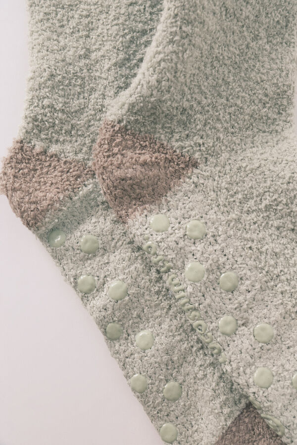 Women'secret Calcetines largos Grogu multicolor estampado